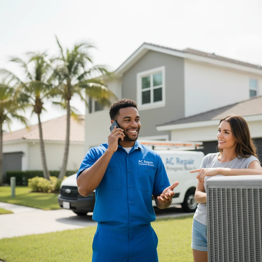 AC Repair Pompano Beach customer support in Edgewater